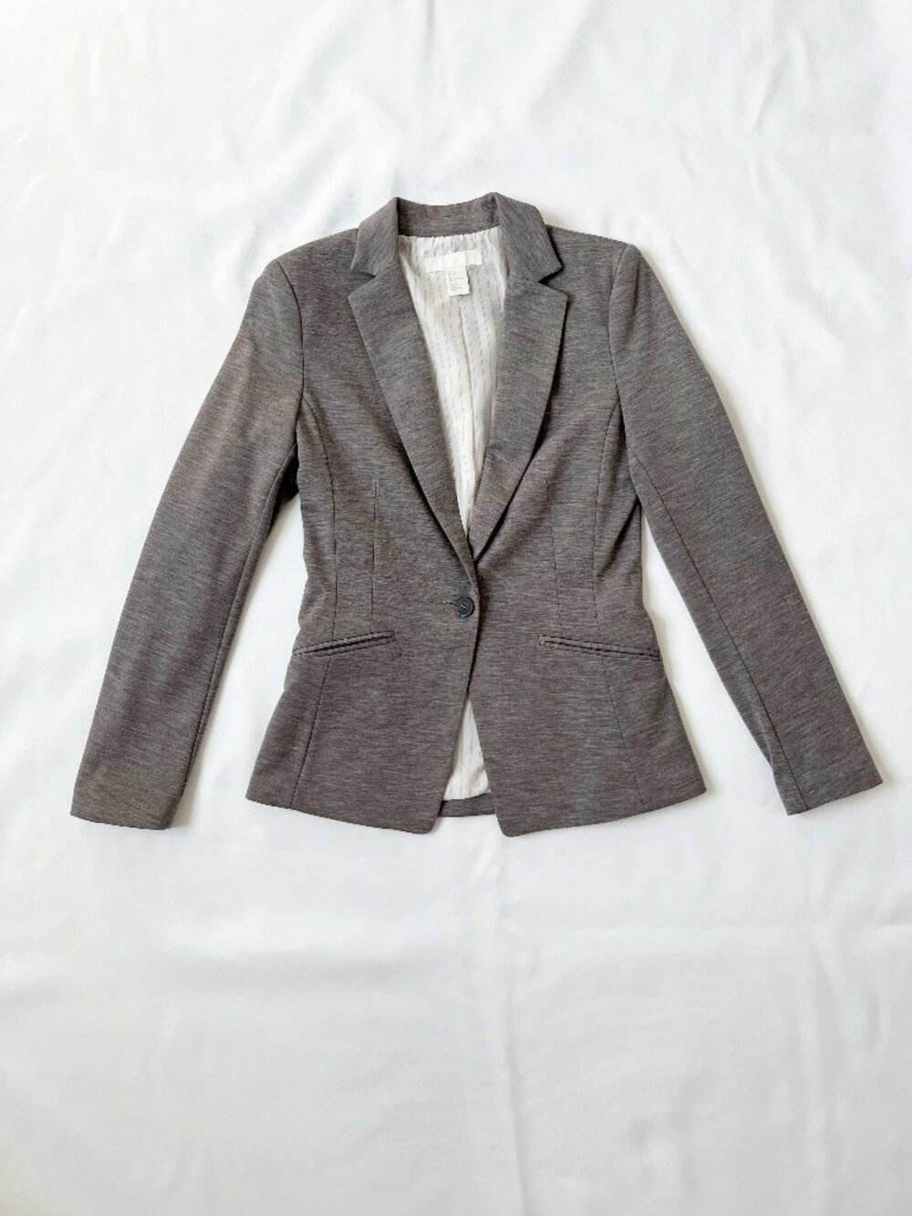H&M Gray Blazer Women's Size 4